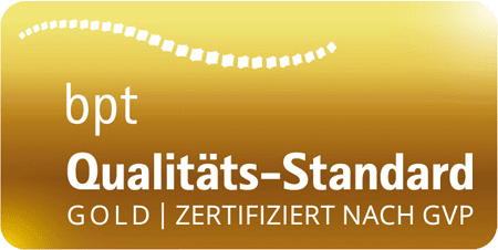 bpt Qualitäts-Standard Gold – zertifiziert nach GVP.